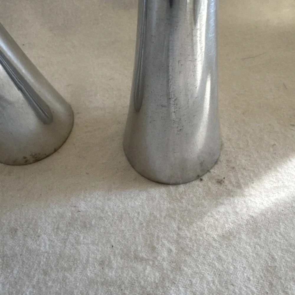 Nambre Heritage Curve Modernist Candlesticks by Lisa Smith Clean Lines 11